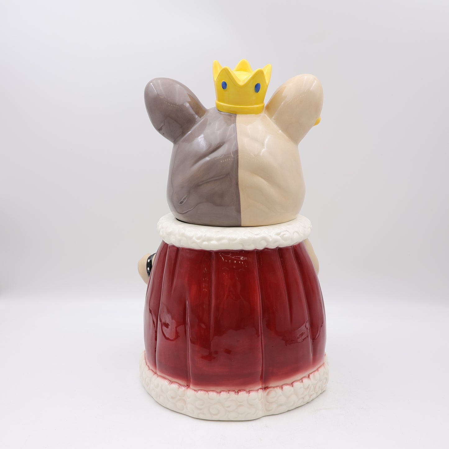 Royal Bulldog Ceramic Cookie Jar – Majestic King Animal Container